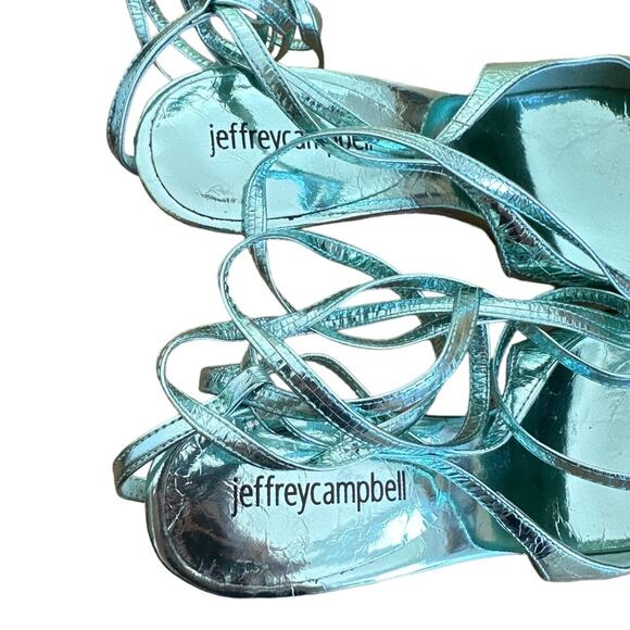 Jeffrey Campbell - Caia Pump in Mint Metallic Green - Picture 4 of 6